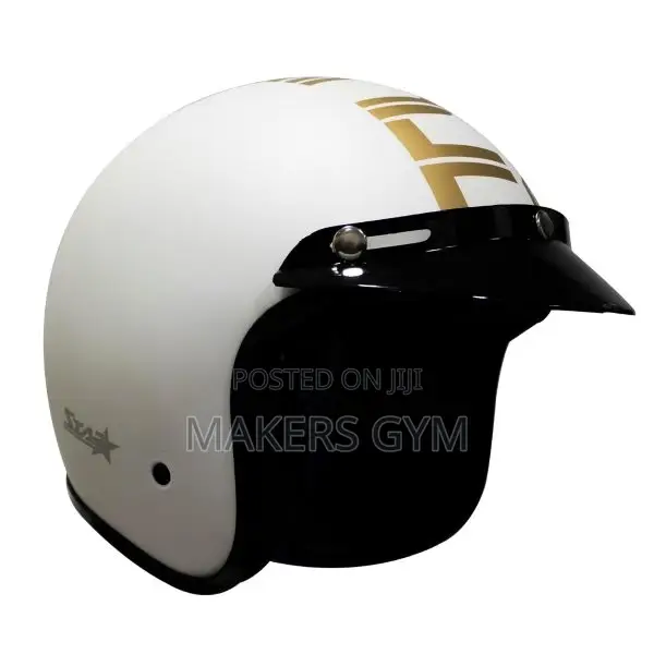 Helmet (Open Face With Adjustable Strap)
