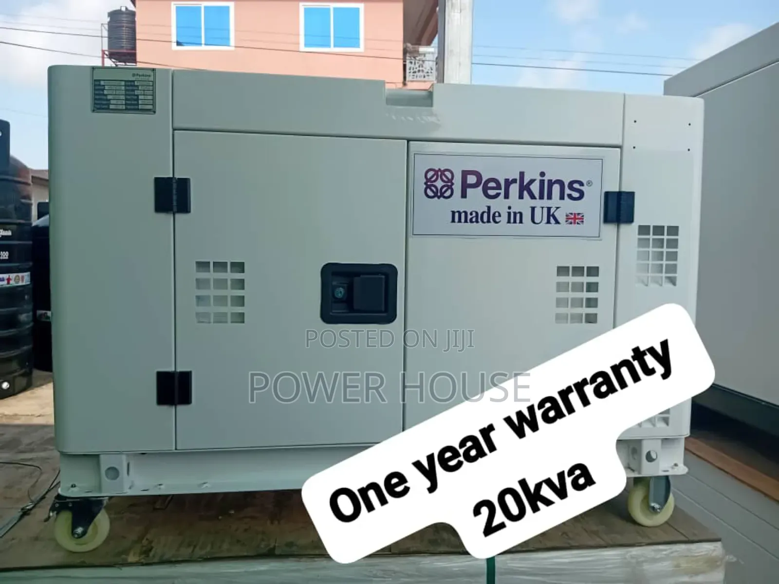 Warranty Included 20kva Perkins Diesel Silent Generator