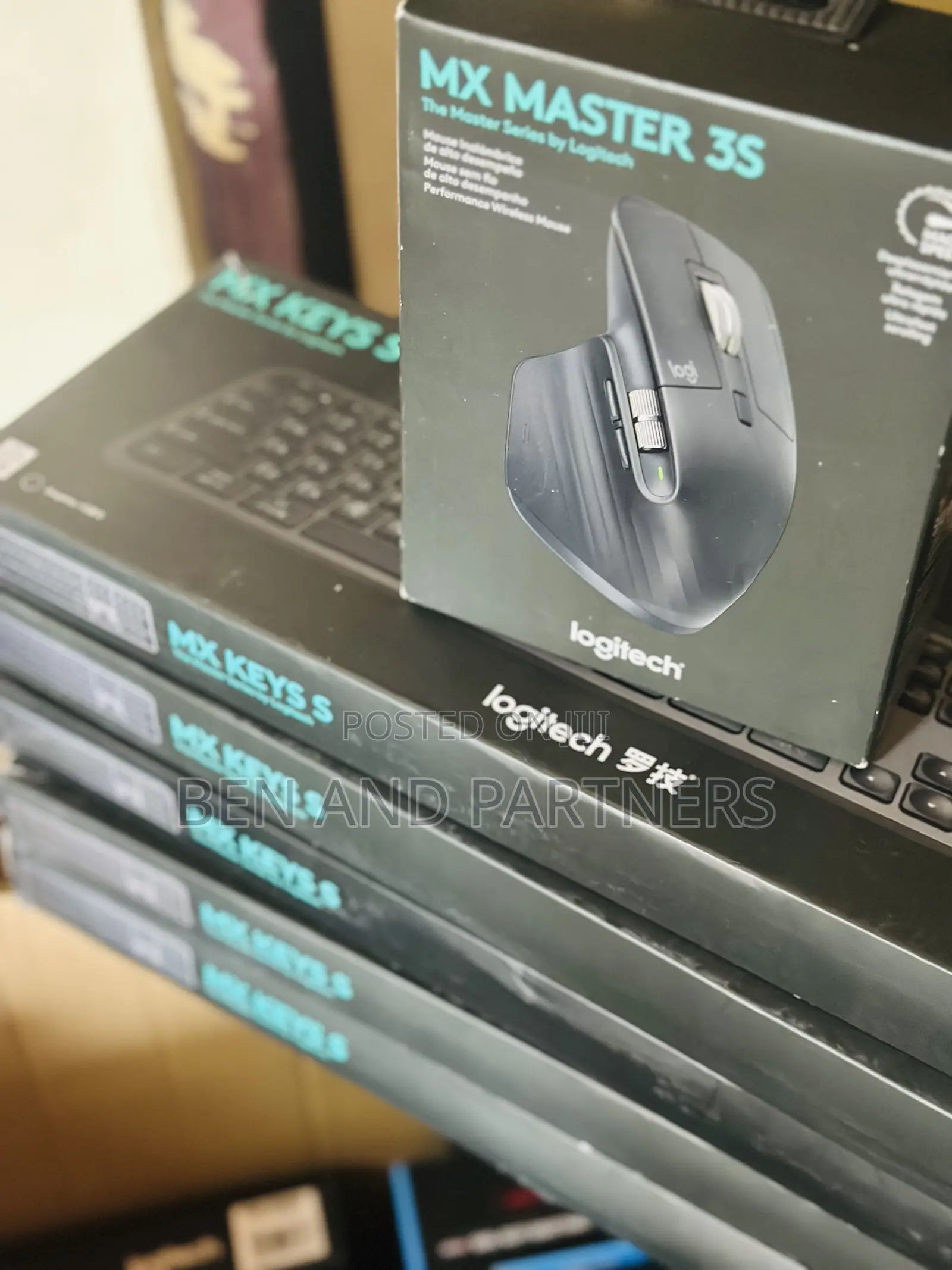 Sealed Logitech Mx Keys S Wireless Illuminated Keyboard