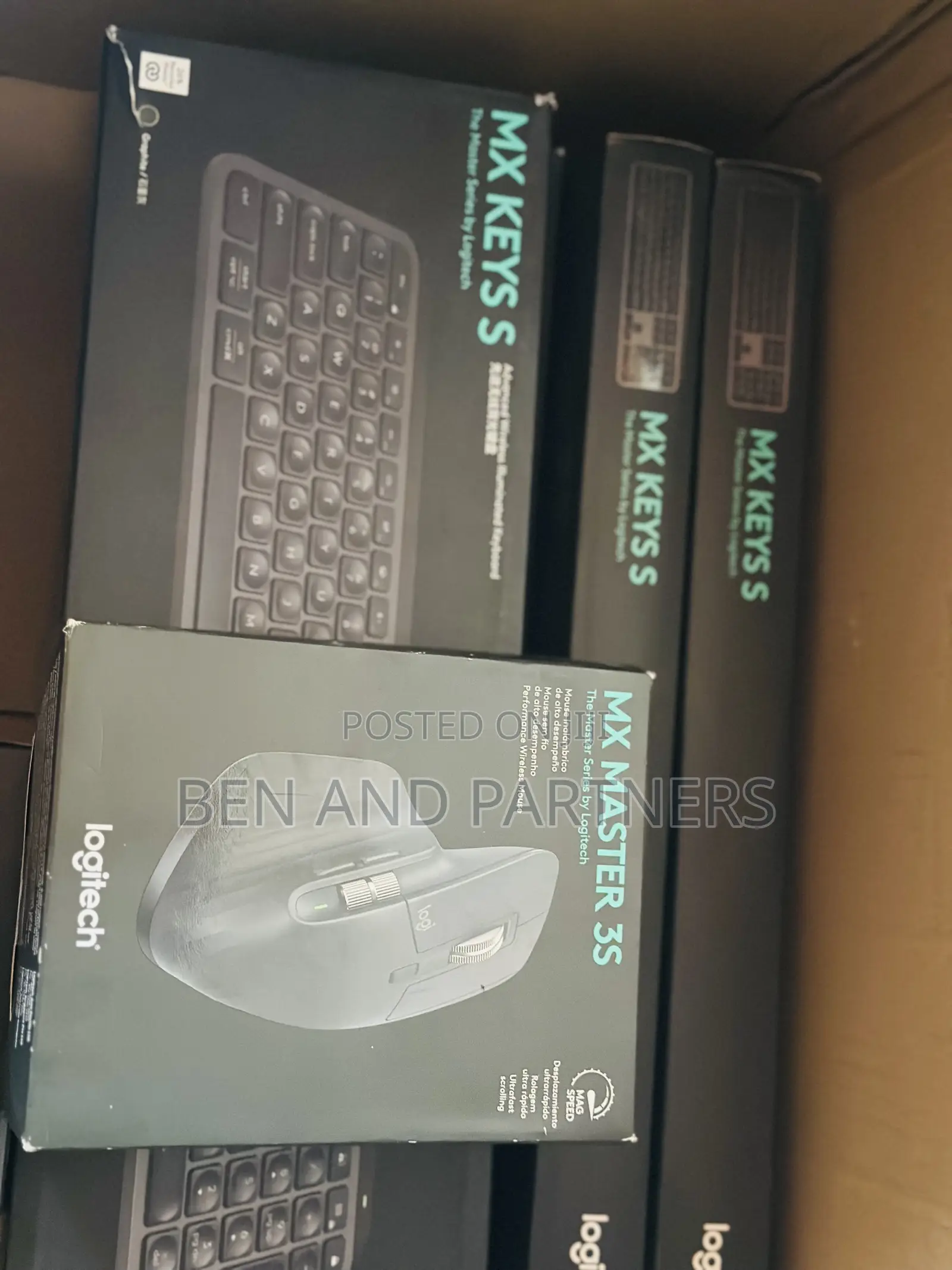 Sealed Logitech Mx Keys S Wireless Illuminated Keyboard