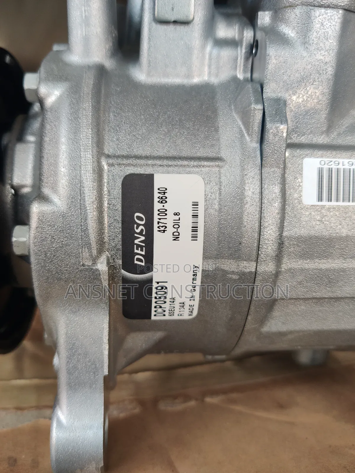BMW X3 F25 Ac Compressor Ac Motor - Denso( Germany )