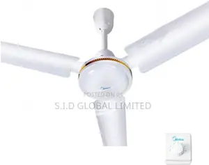 Midea 16'' Wide Sweeping Blade Ceiling Fan
