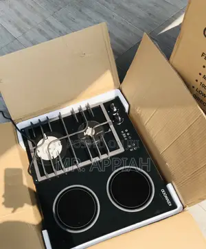 Silent Cooking Kenwood 2 Gas + 2 Electric in Built Burner