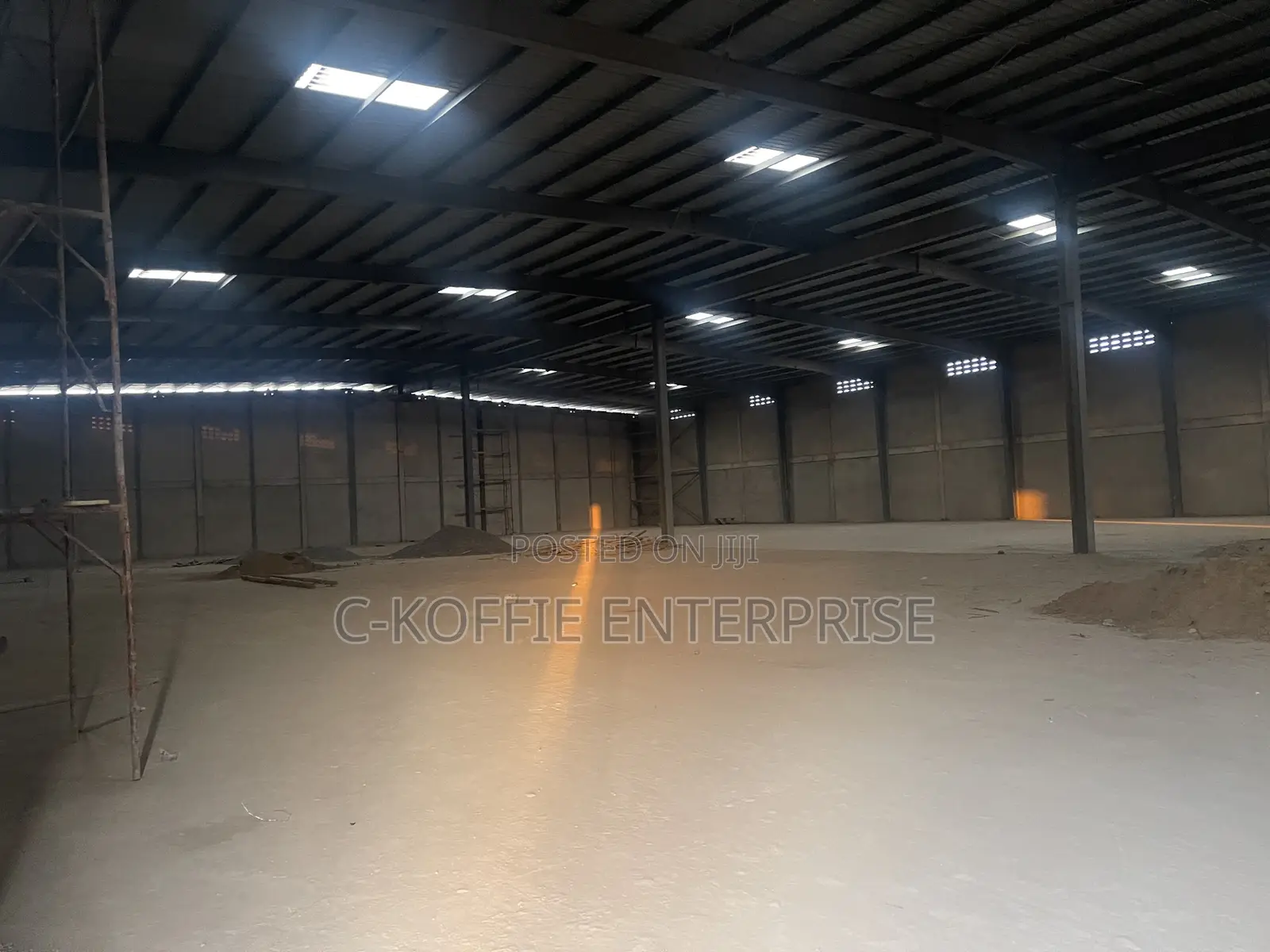 5000 SQM Warehouse at Tema for Tent
