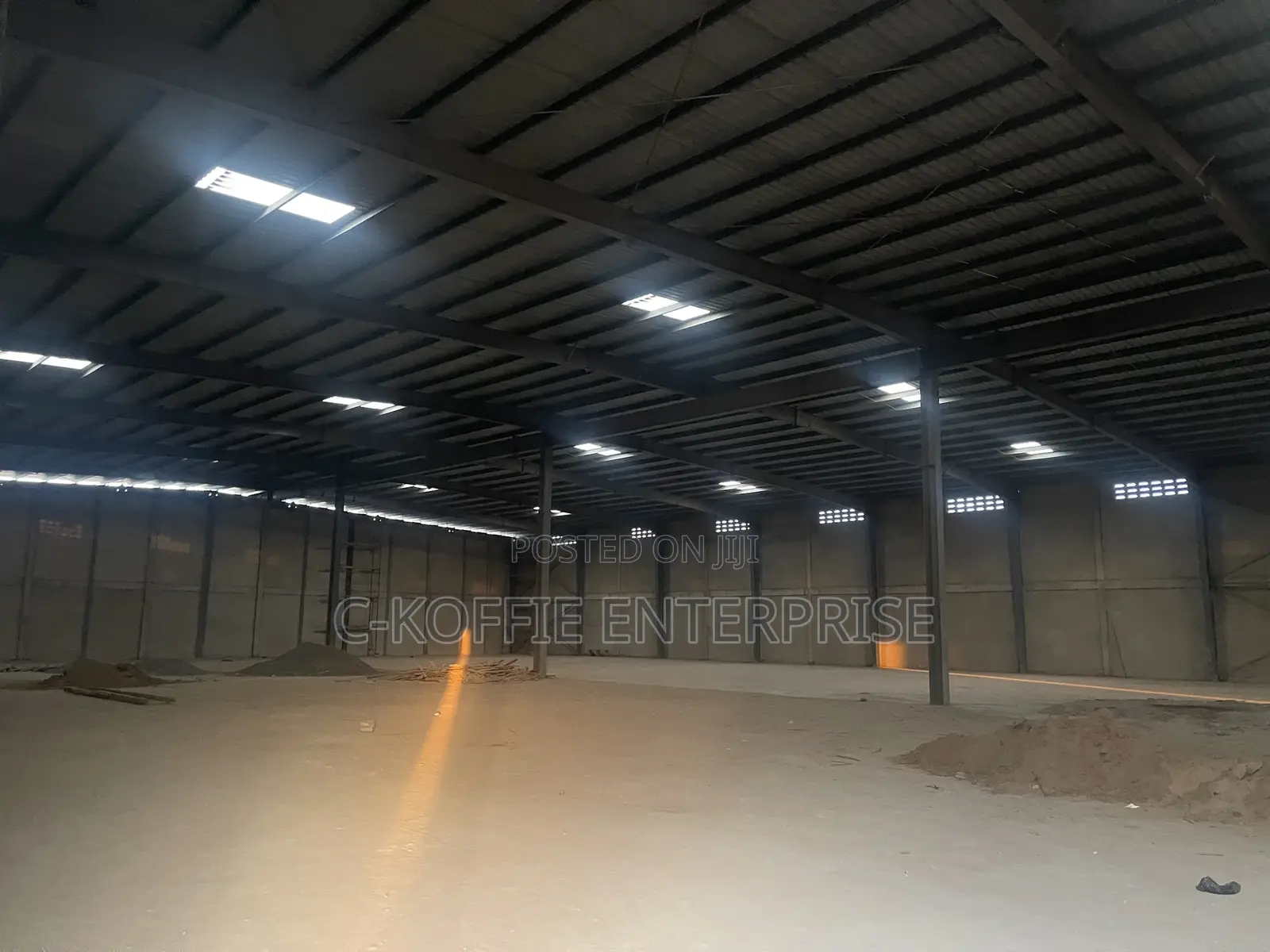 5000 SQM Warehouse at Tema for Tent
