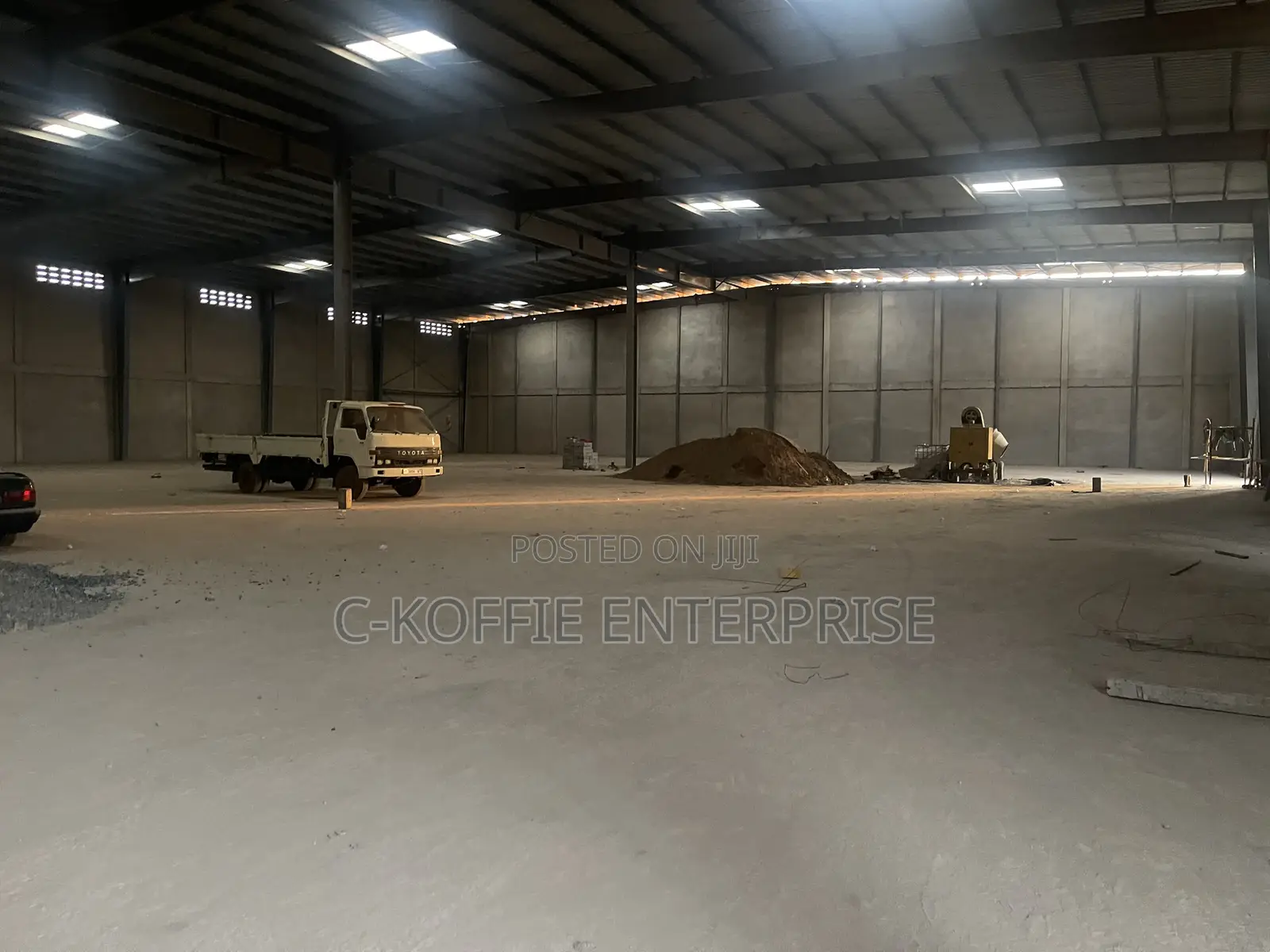 5000 SQM Warehouse at Tema for Tent