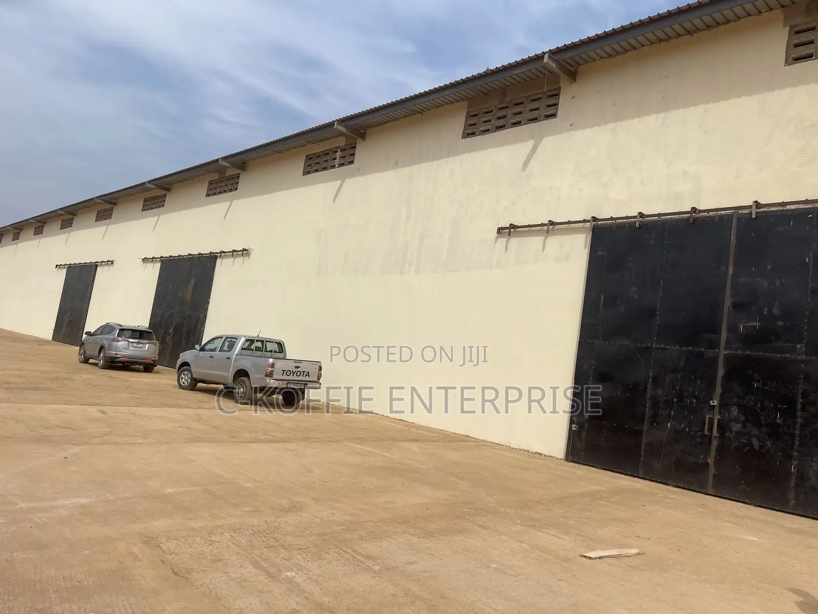 5000 SQM Warehouse at Tema for Tent