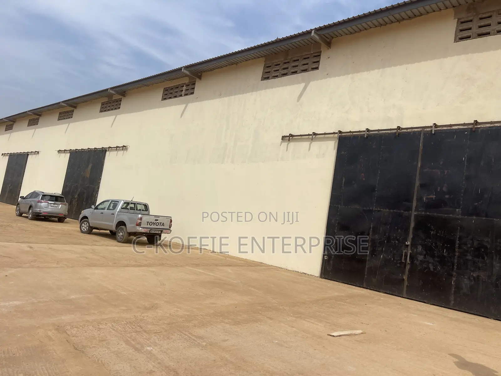5000 SQM Warehouse at Tema for Tent