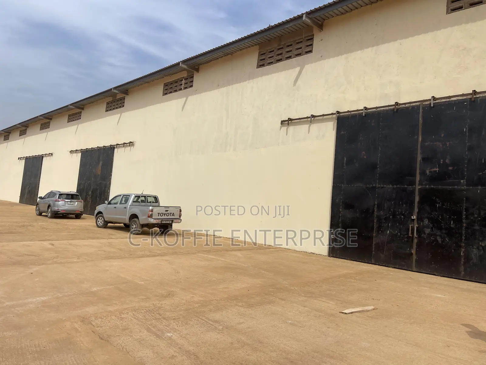 5000 SQM Warehouse at Tema for Tent