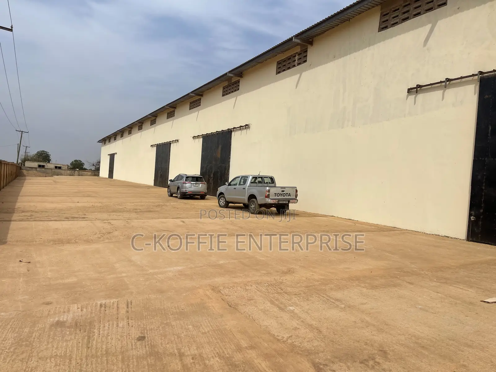 5000 SQM Warehouse at Tema for Tent