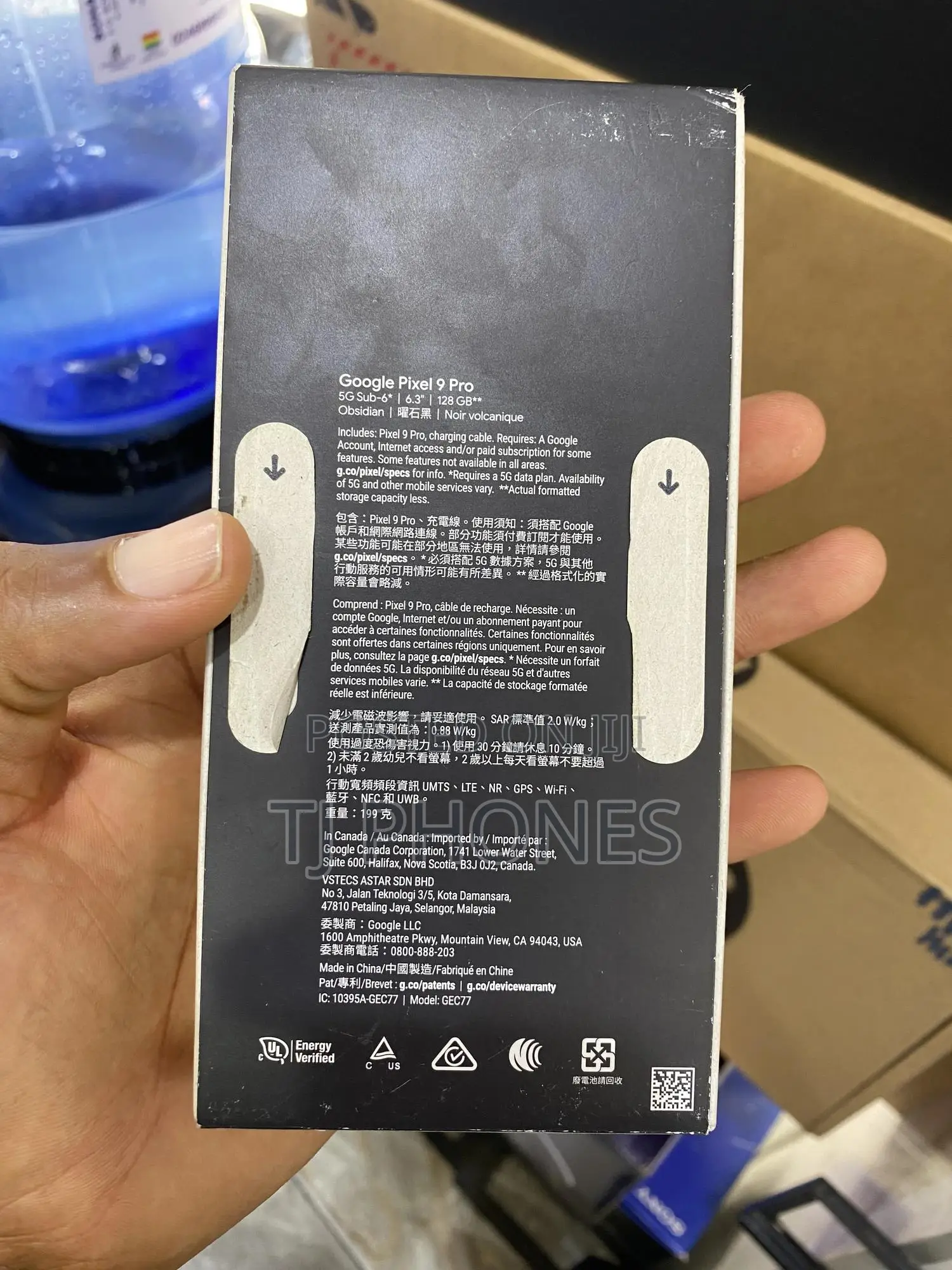 New Google Pixel 9 Pro 128 GB Black