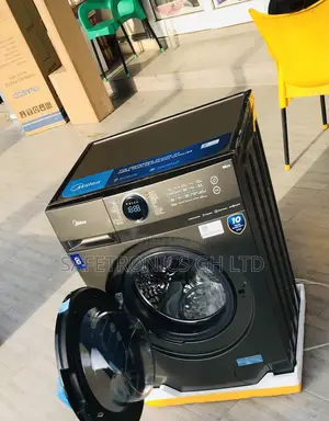 Super Good Midea Front Load Inverter 8kg Grey Full Auto