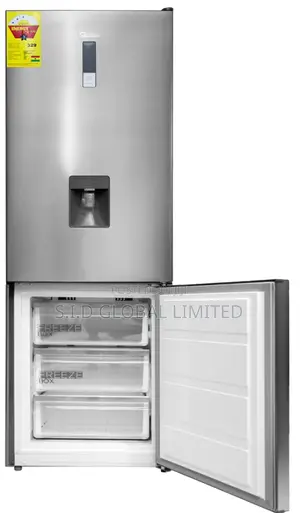 Midea Lock Double Door Bottom Freezer 302ltr