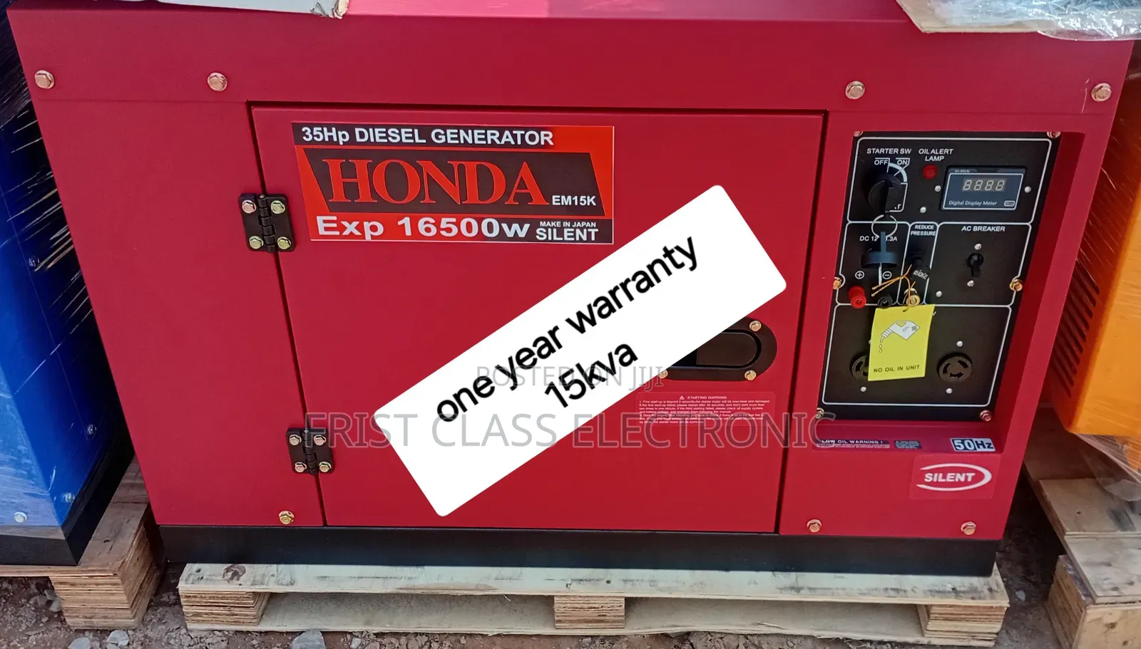Heavy Duty 15kva Silent Diesel Generator