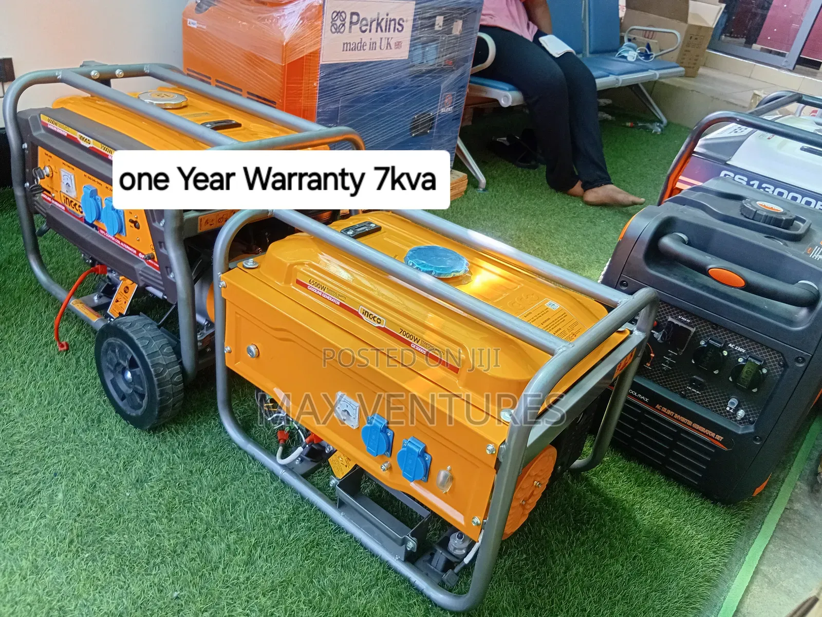 7.0kva Keystart Generator 7.0kva Pullstart Generator