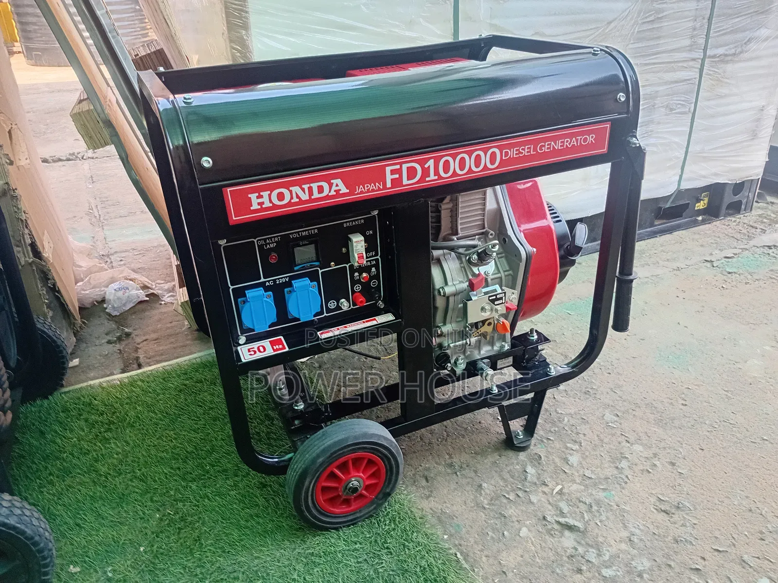 Corrosive Free 10kva Honda 10000watts Diesel Generator 10kva