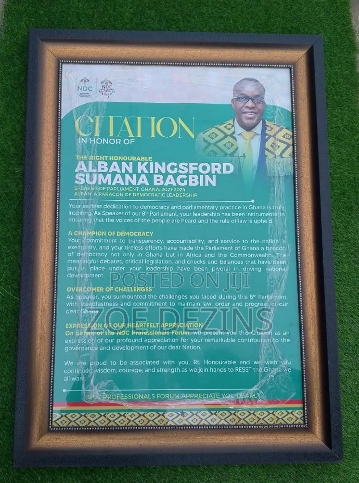 Citation Framing