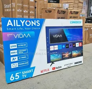 Ailyons 65" Ultra Hd Smart Led Tv| Voice-Control| Bluetooth