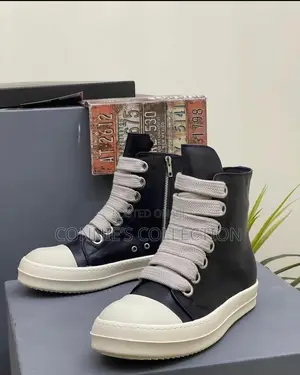 Rick Owens Jumbo Lace Hightop
