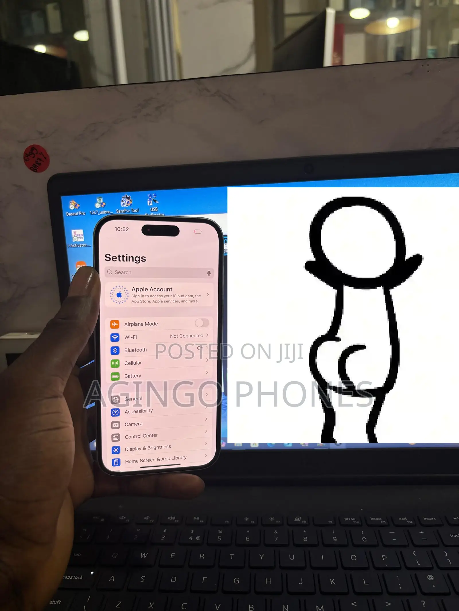 Open Menu Icloud Removal