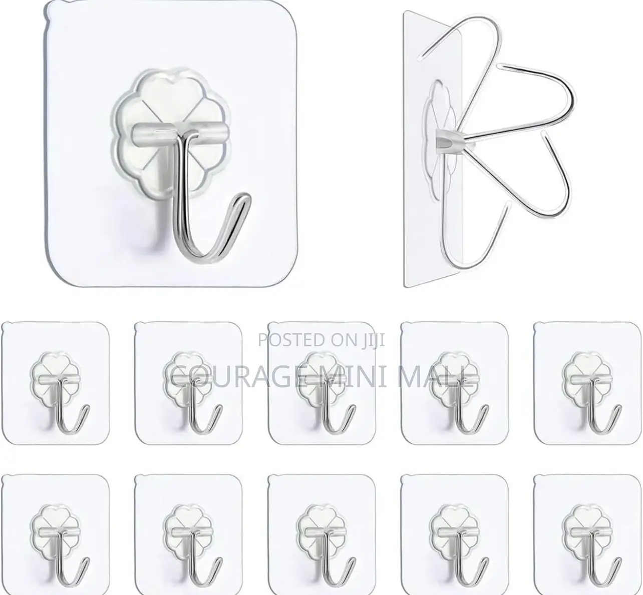 12 Pieces of Wall Hooks for Hanging