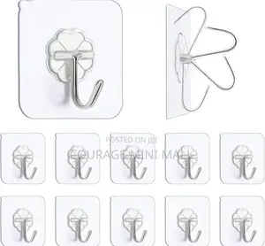 12 Pieces of Wall Hooks for Hanging