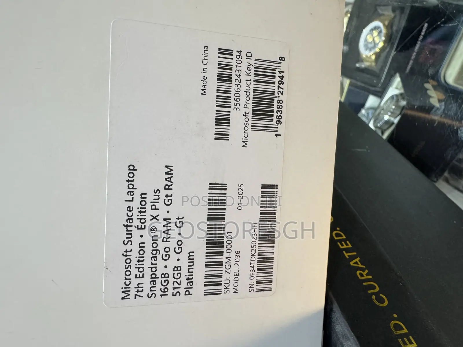 New Laptop Microsoft Surface Laptop 7 16GB SSD 512GB