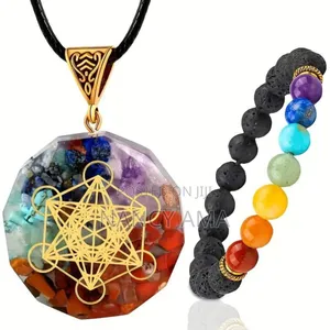 Chakra Natural Healing Bracelet and Necklace
