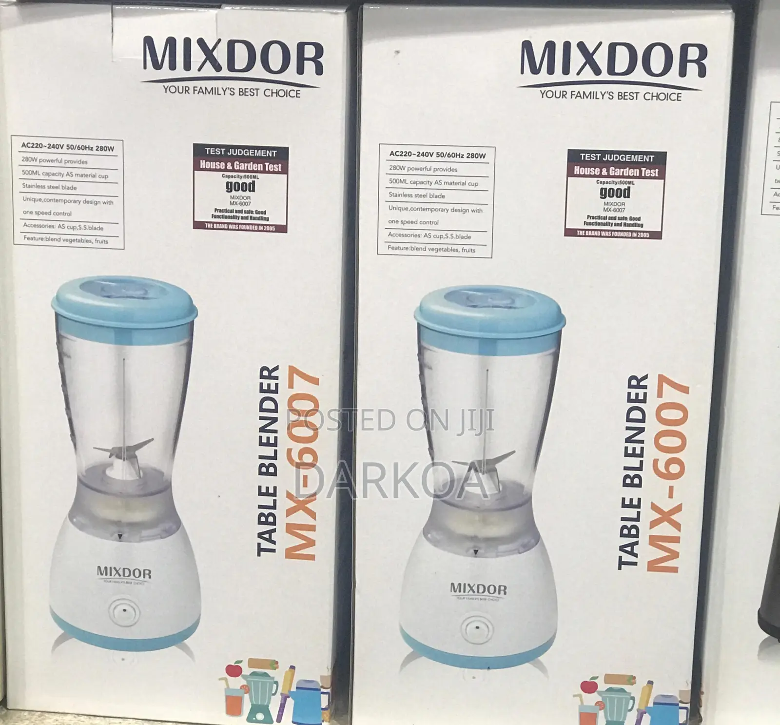 Mixdor 0.5l Mini Blender