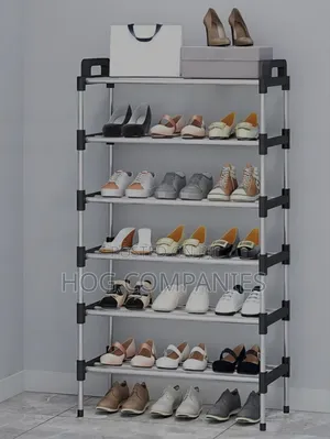 Long Stainless Steel Shoe Rack Shoe Stand Storage Organizer