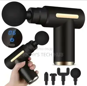 Digital Electric Body Massage Gun With 6 Speeds Massager