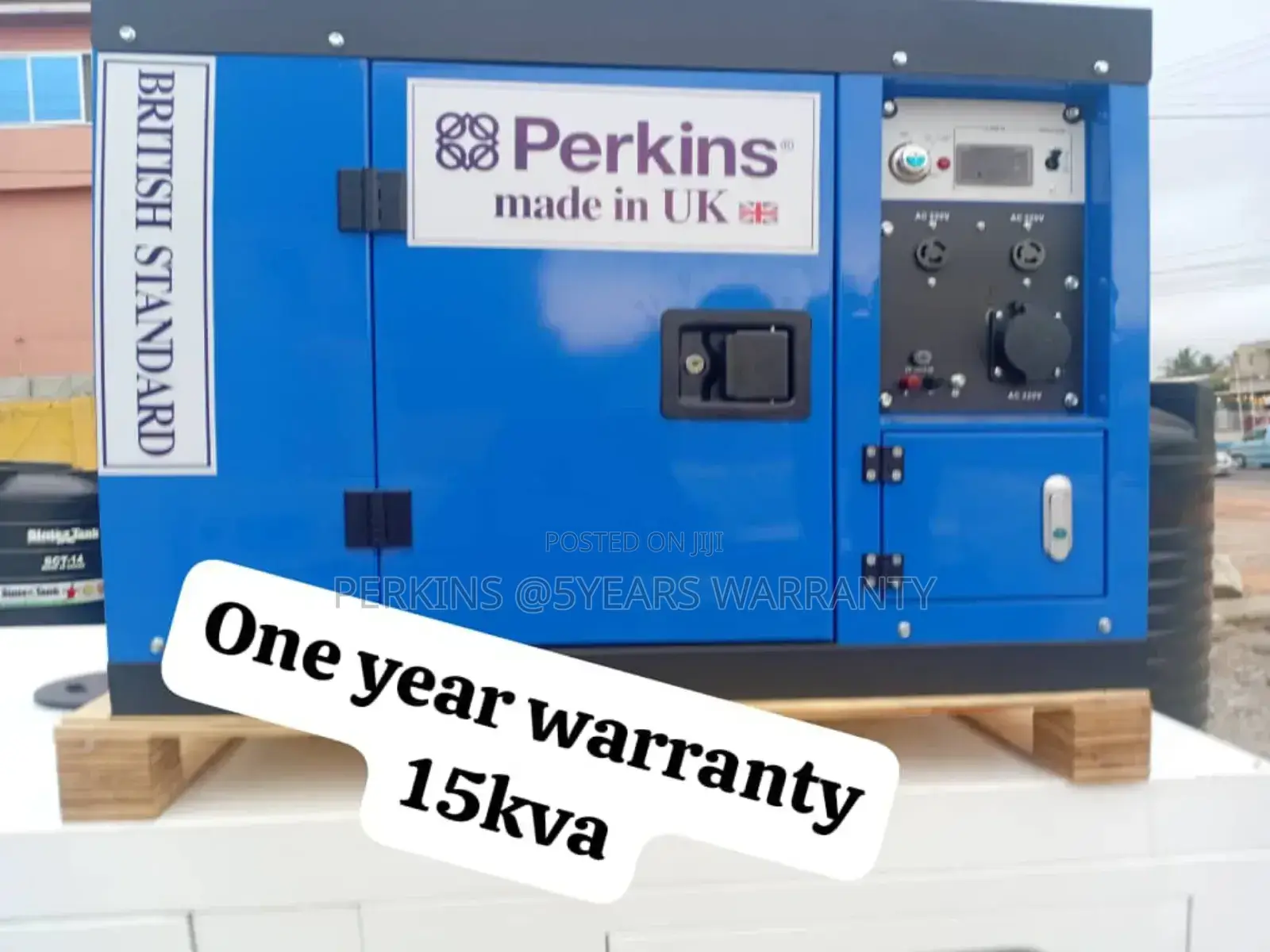 Special 15kva Perkins Diesel Silent Uk Made Genset 15kva