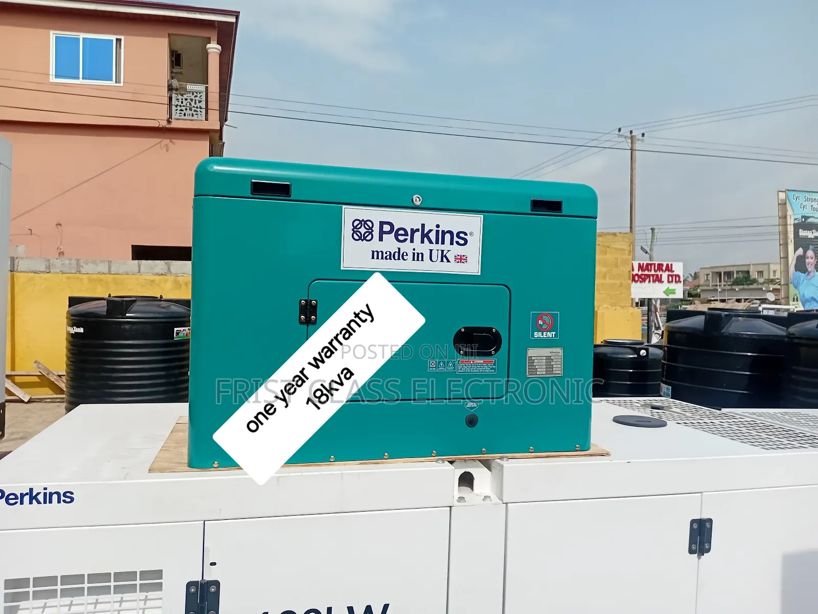 Emergency Home Backup 18kva Diesel Genset