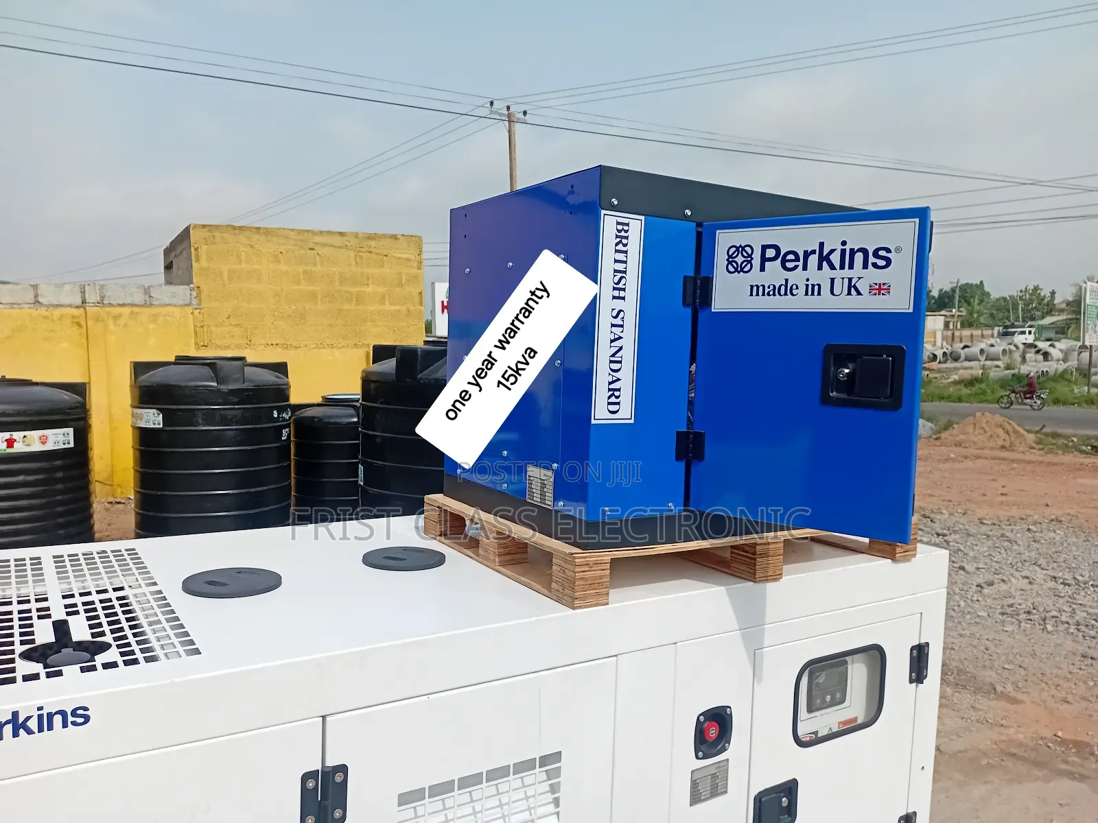 Portable 15kva Silent Diesel Genset for Outdoor Events