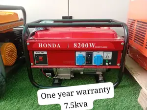 Advanced 7.5kva Honda Petrol 8200watts Generator Honda Japan