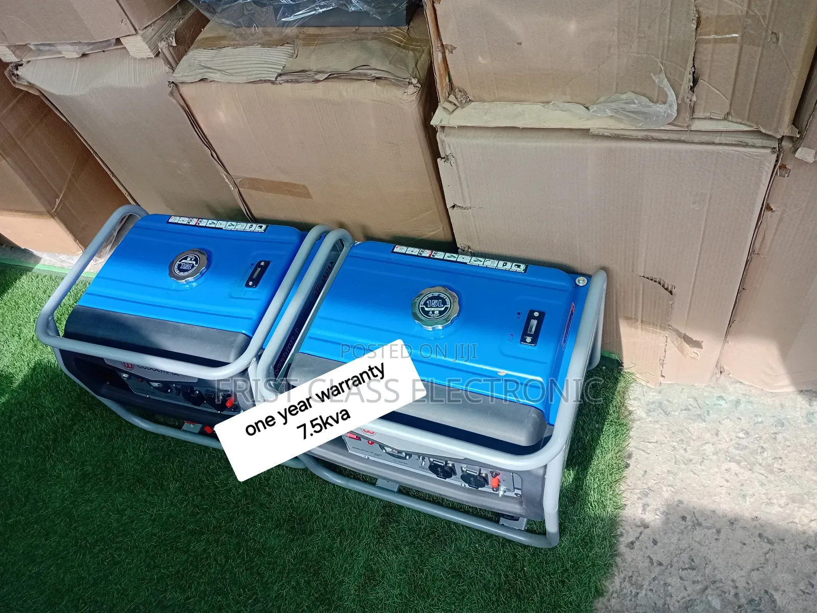 High Capacitated 7.5kva Petrol Generator