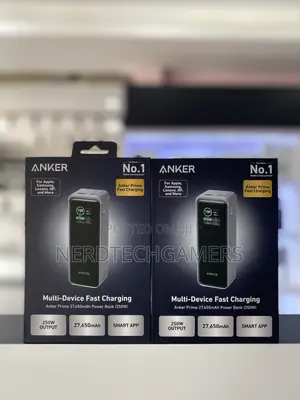 Anker 3-Port 250w Power Bank With LCD Screen (27,650mah
