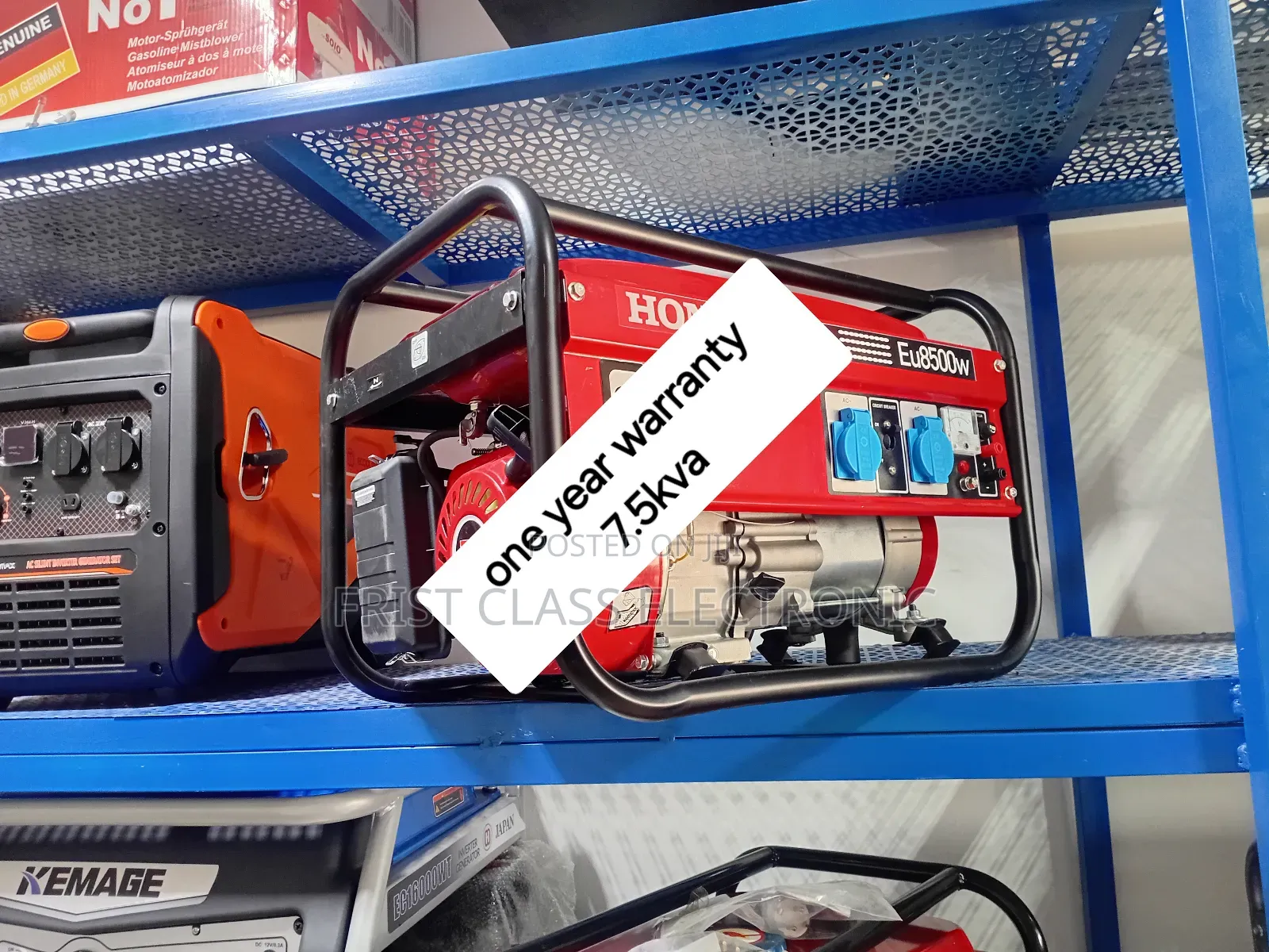 Honda 7.5kva Petrol Generator Honda