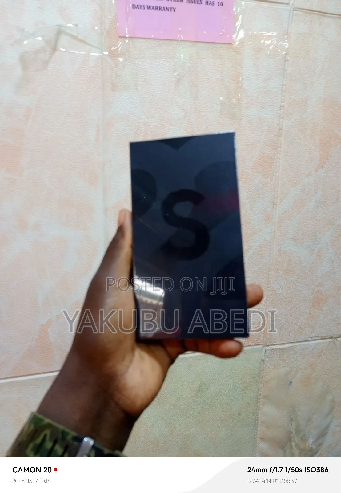 New Samsung Galaxy S22 5G 128 GB Black