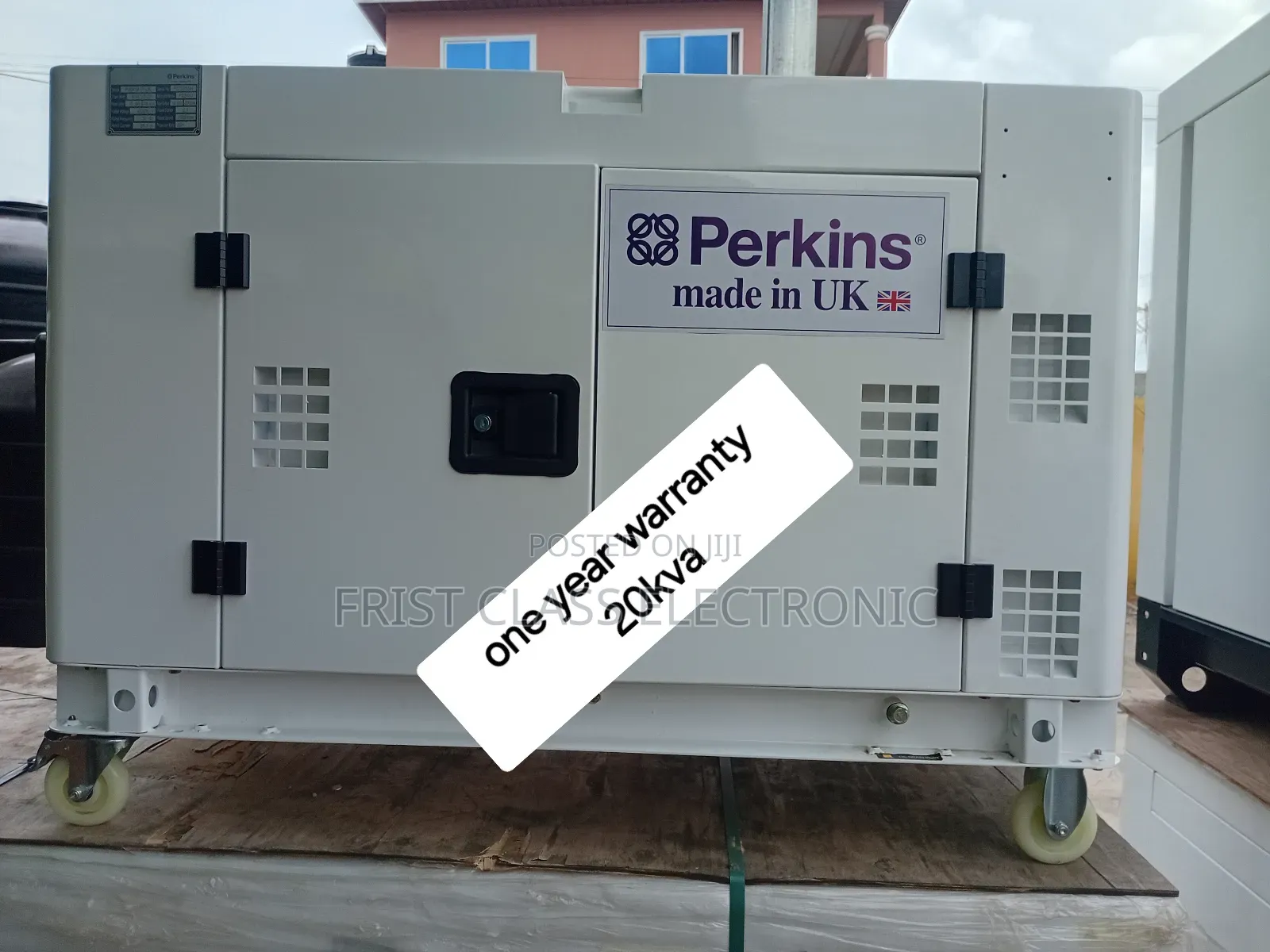 Commercial Grade 20kva Perkins Diesel Generator