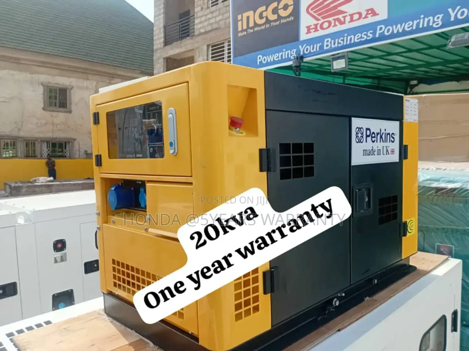 Water Cooling Engine 20kva Perkins Diesel Silent