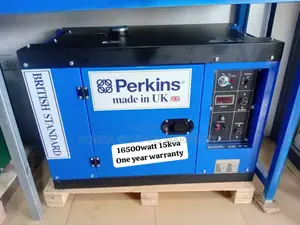 Key Start Key Start Perkins 15kva 16500watt Generator
