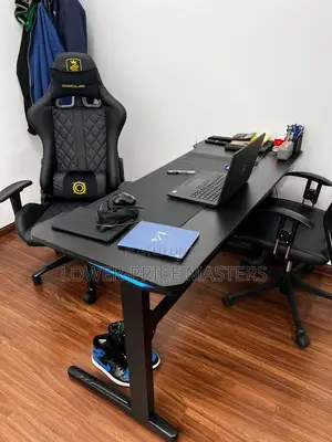 Executive Gaming Table With 7rgb Ligts