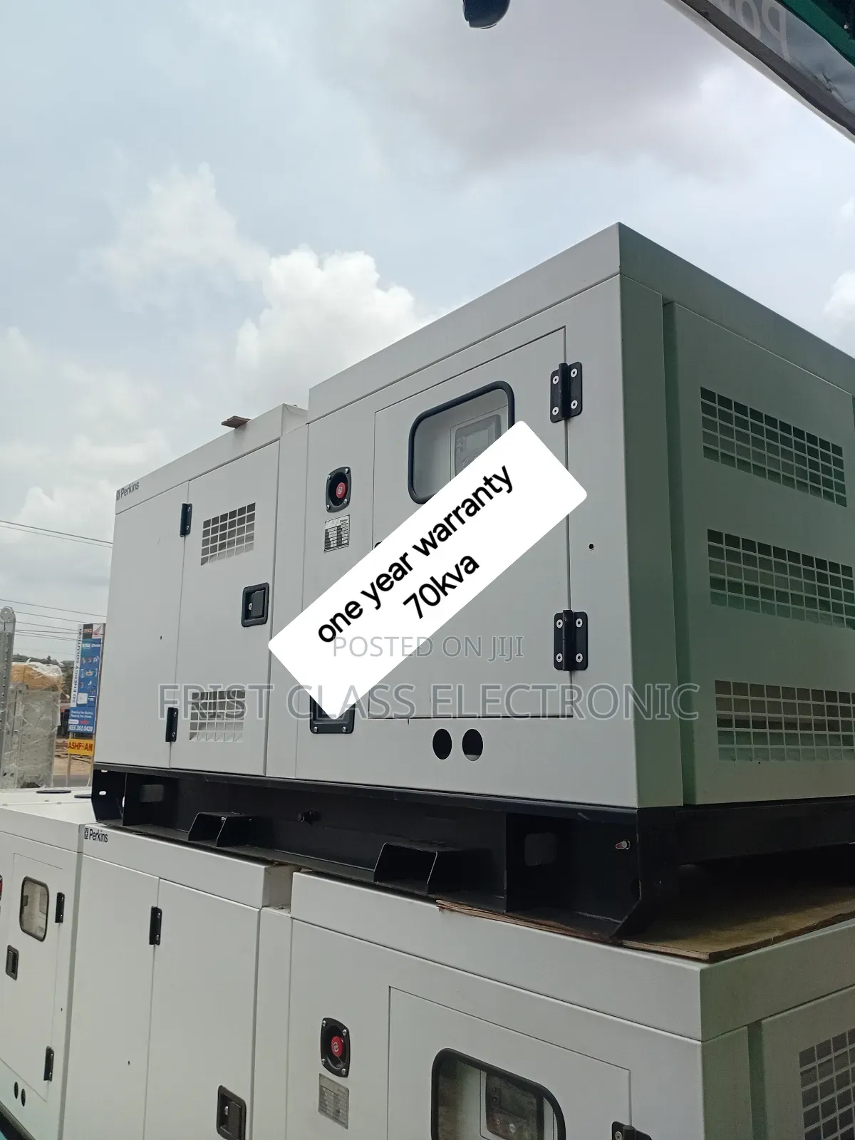 Electricity Home Backup 70kva Perkins Diesel Generator