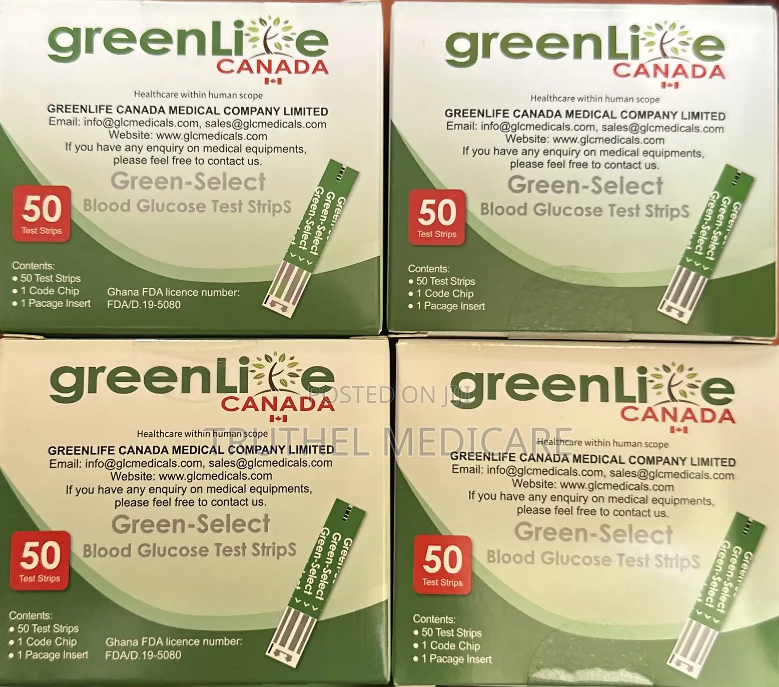 Blood Glucose Machine(Greenlife Canada)