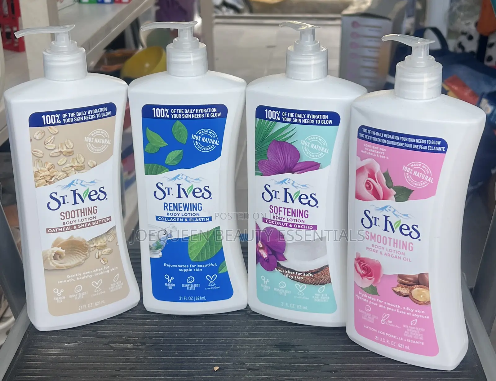 St. Ives Body Lotion 621ml