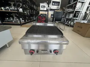 Lava Rock Grill Gas Tabletop 60cm
