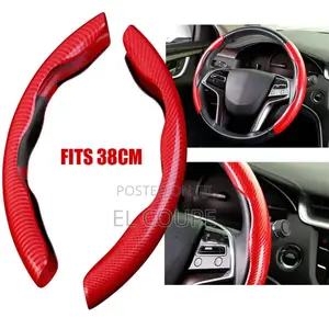 Fiber Steering Wheel Cover for Mercedes Benz
