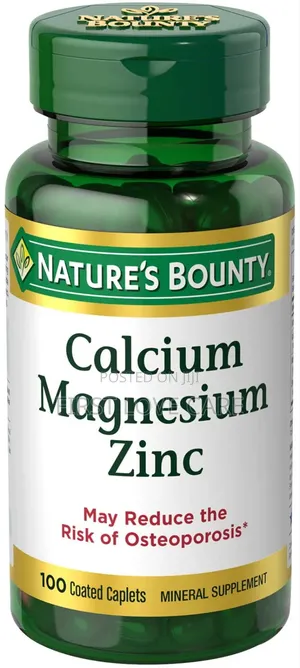 Nature's Bounty Calcium Magnesium Zinc