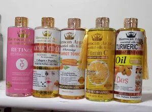 Moroccan Argan Essential Oils 6in1 (Face Body )